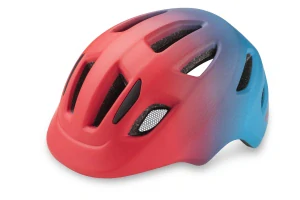 Dětská přilba R2 PUMP ČERVENÁ-PETROL MODRÁ