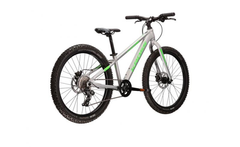 Kross LEVEL JR 3.0 24" stříbrná/zelená 2023