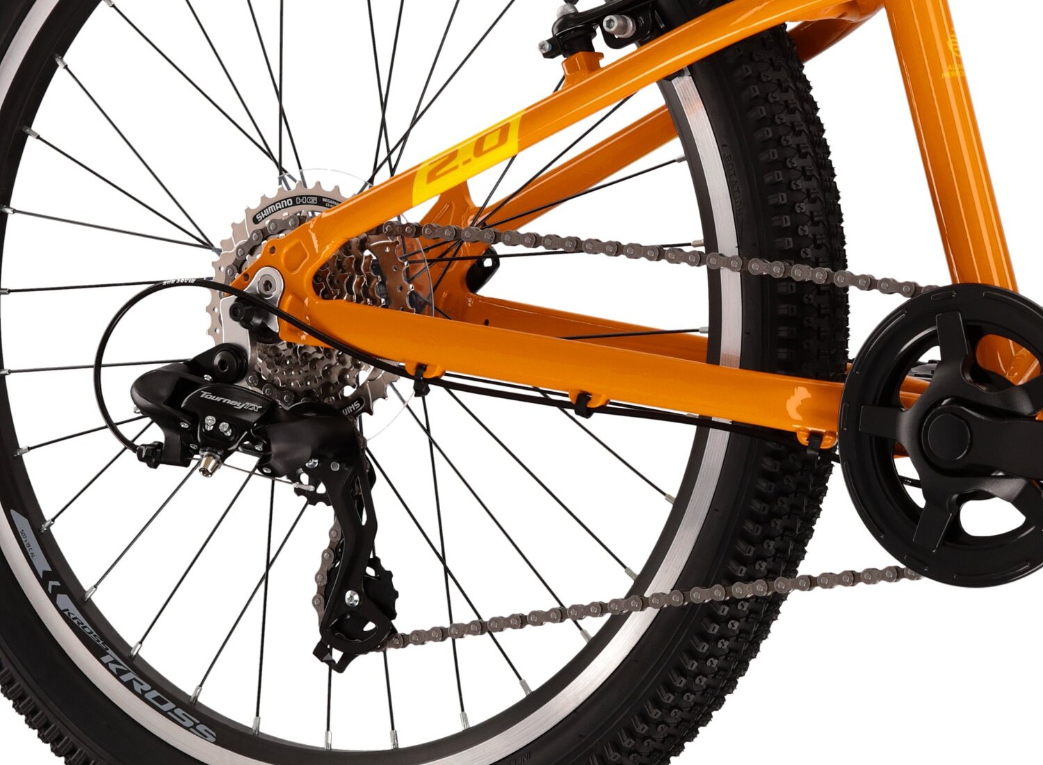 Kross level JR 2.0 žlutý