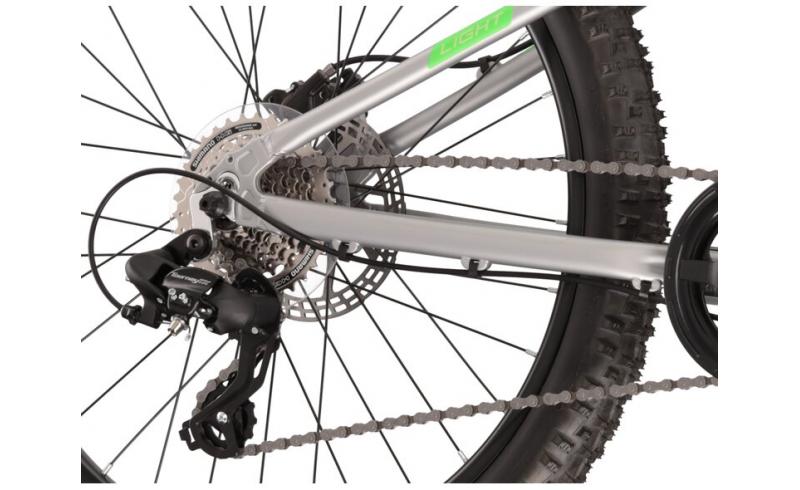 Kross LEVEL JR 3.0 24" stříbrná/zelená 2023