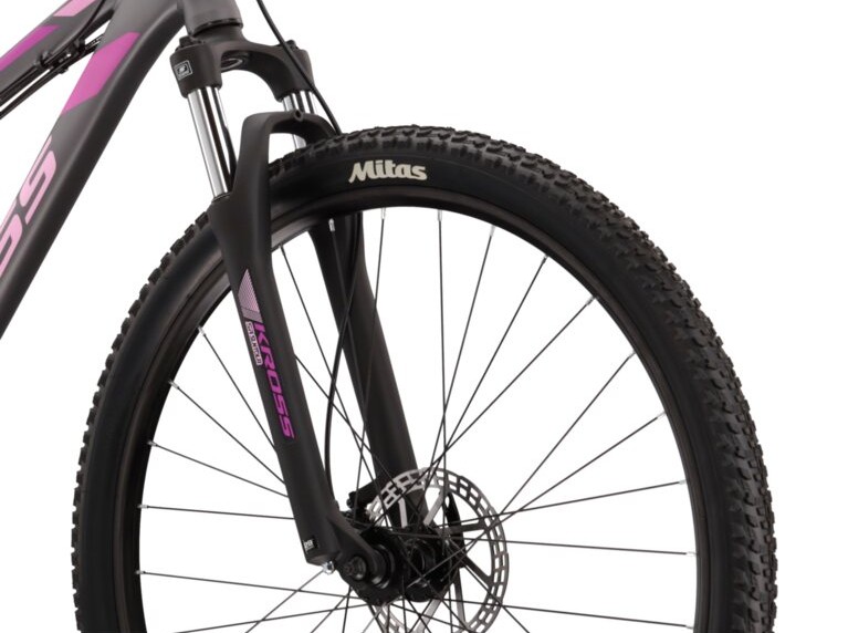 Kross Lea 5.0 29 grafit/růžová/fialová  