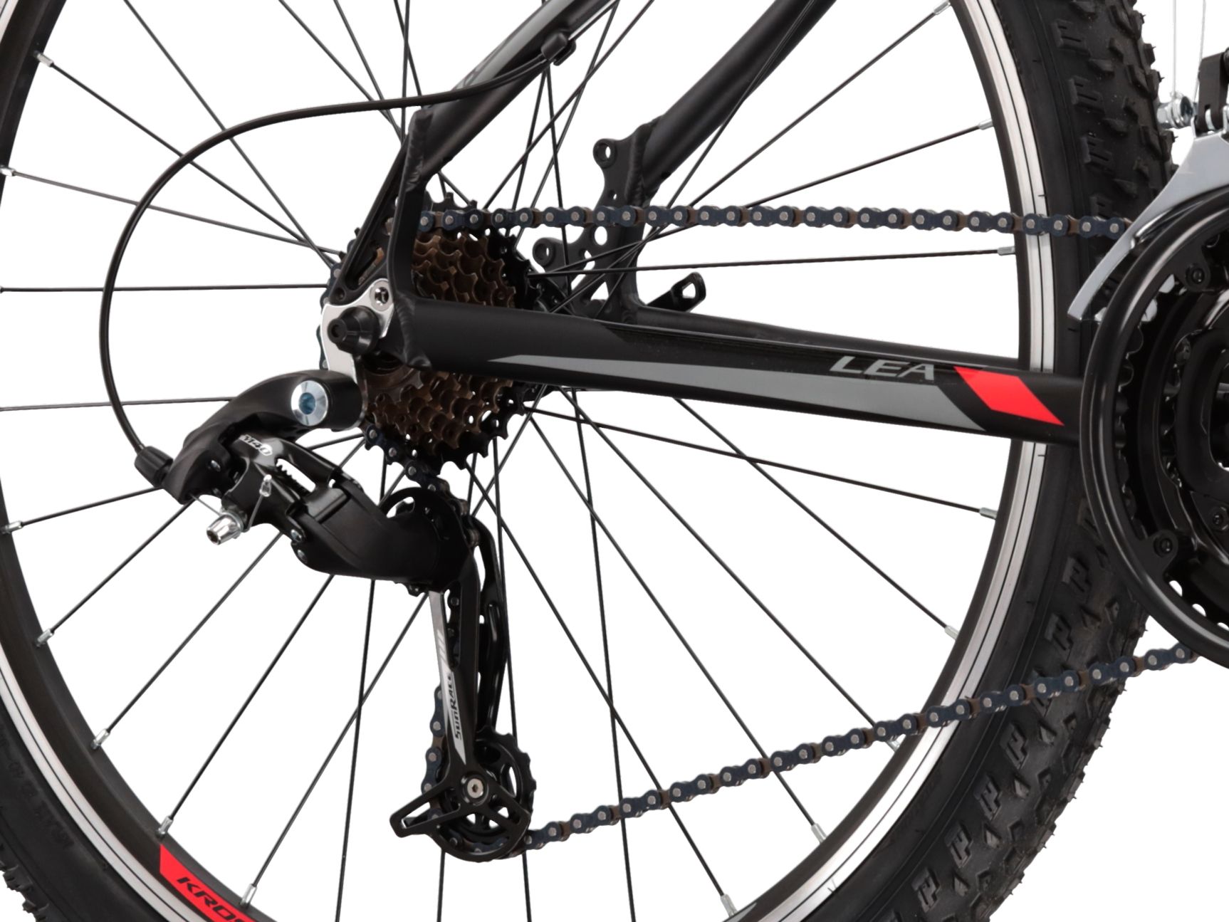 Kross Lea SR 1.0 černá červená 