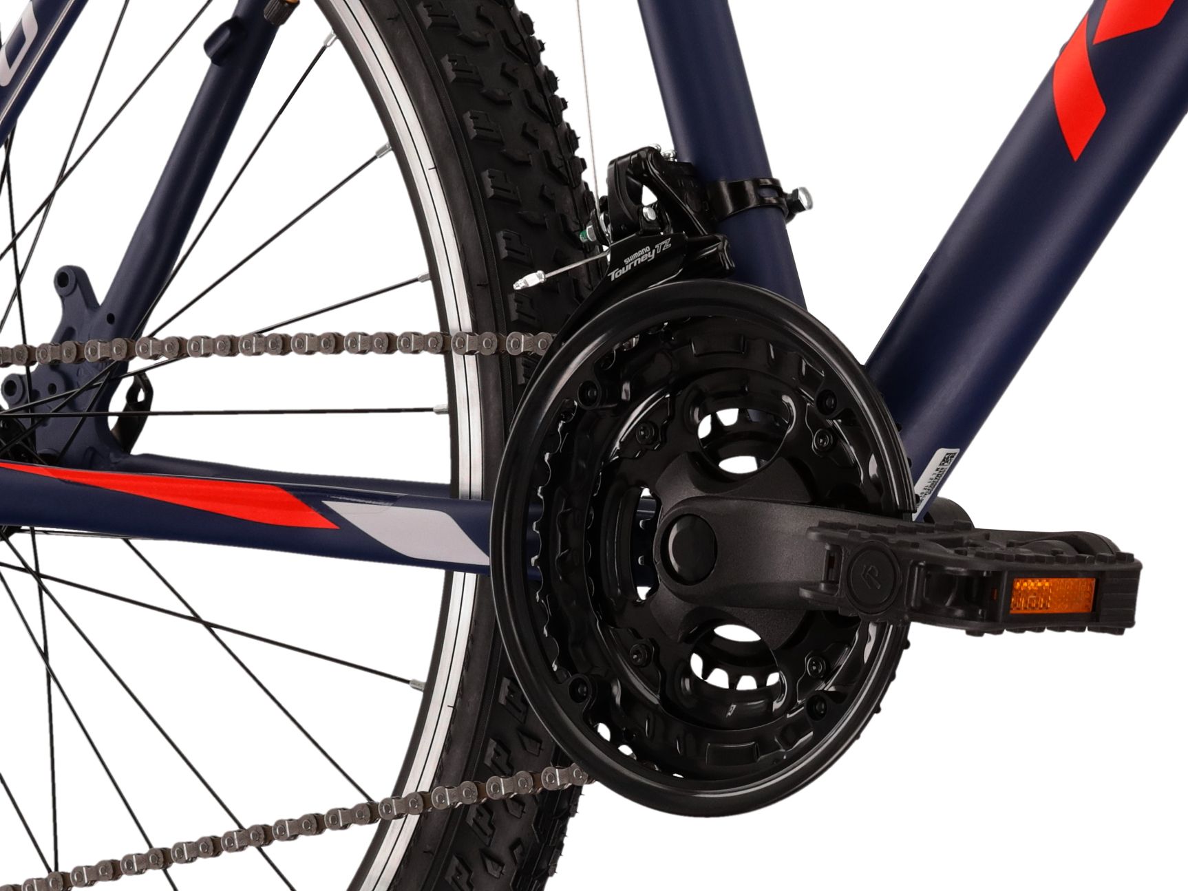 Kross Hexagon 1.0 modrá/oranžová 26