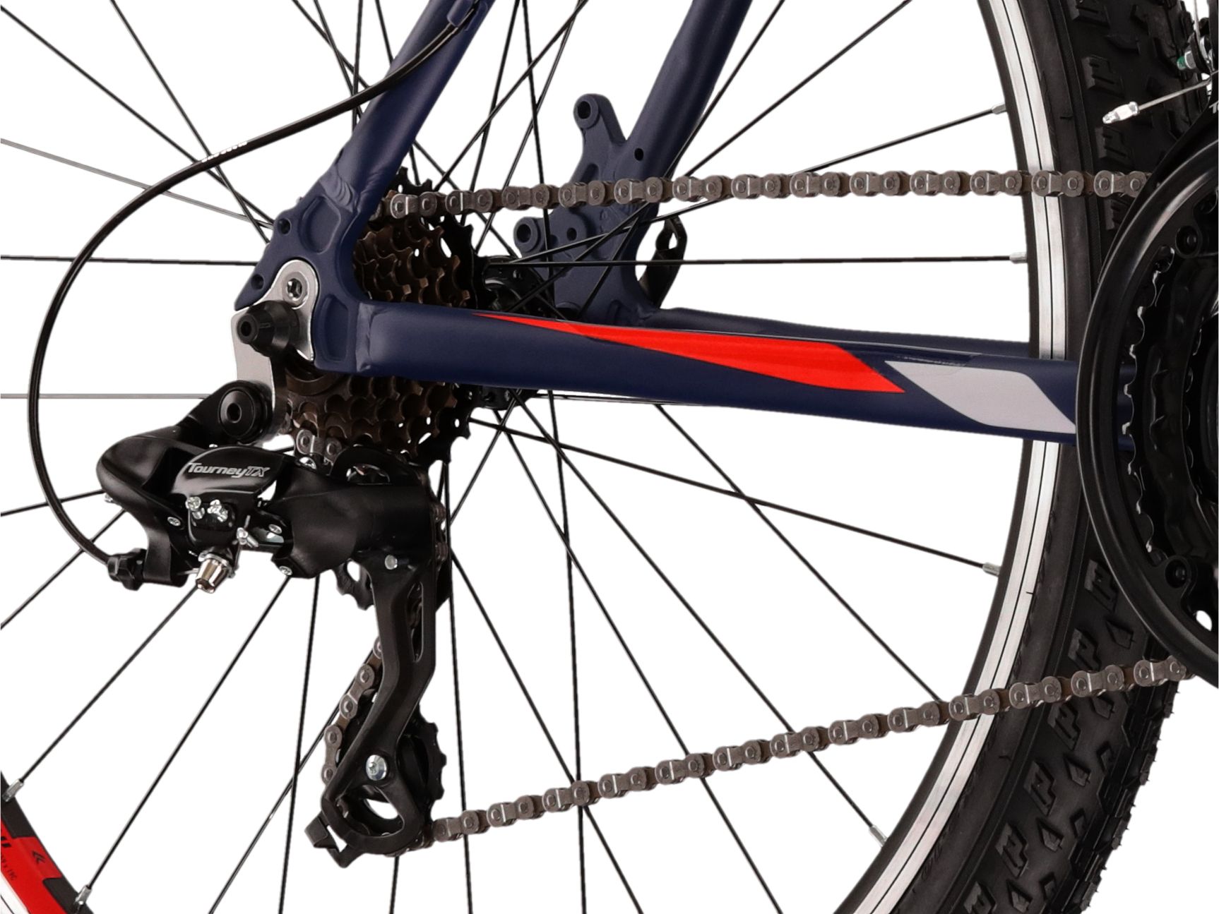 Kross Hexagon 1.0 modrá/oranžová 26