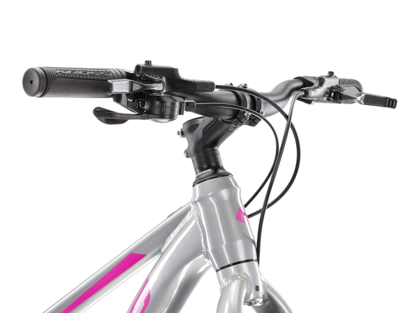 KROSS Lea JR 3.0 Light stříbrná/růžová 